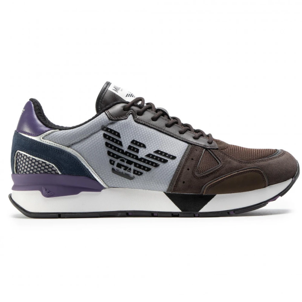 Emporio Armani Men's Gray X4x289 Xm499 Trainers - Sneakers - 9 Uk - Shoes