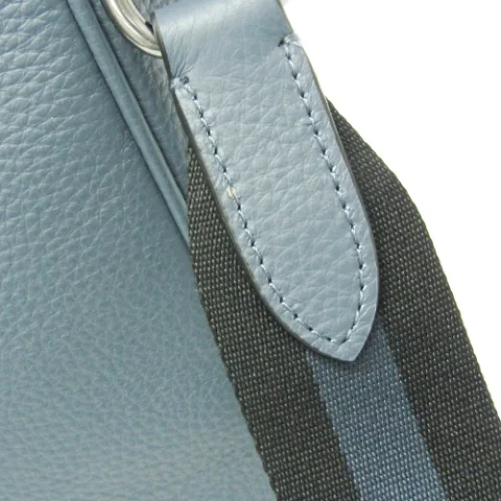 Coach Pre-owned Leather shoulder-bags Blue Dames