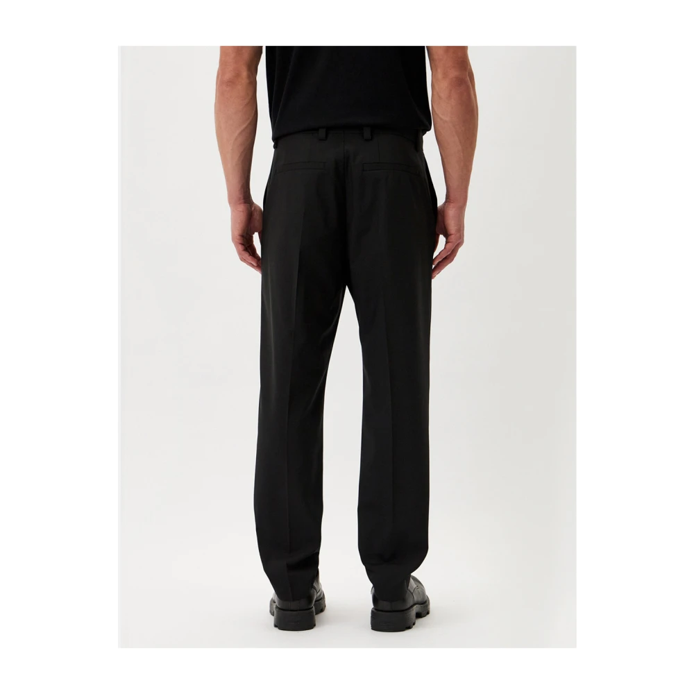 Hugo Boss Zwarte Chino Teagan Broek Black Heren