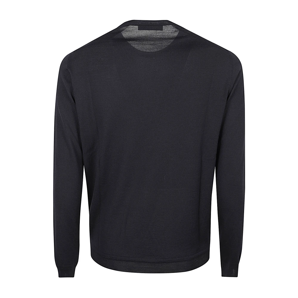 Goes Botanical Blauw Crew Neck Shirt Blue Heren