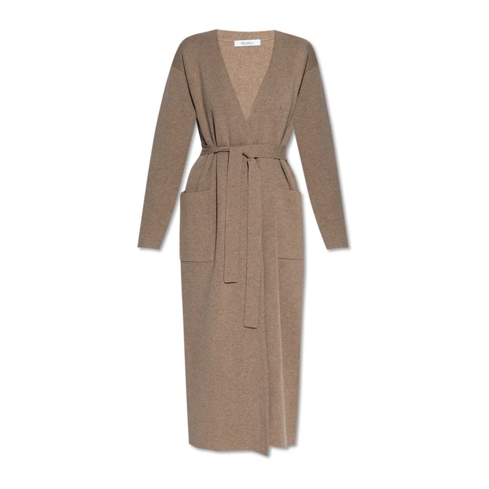 Max Mara Lange cardigan Gestro Beige Dames