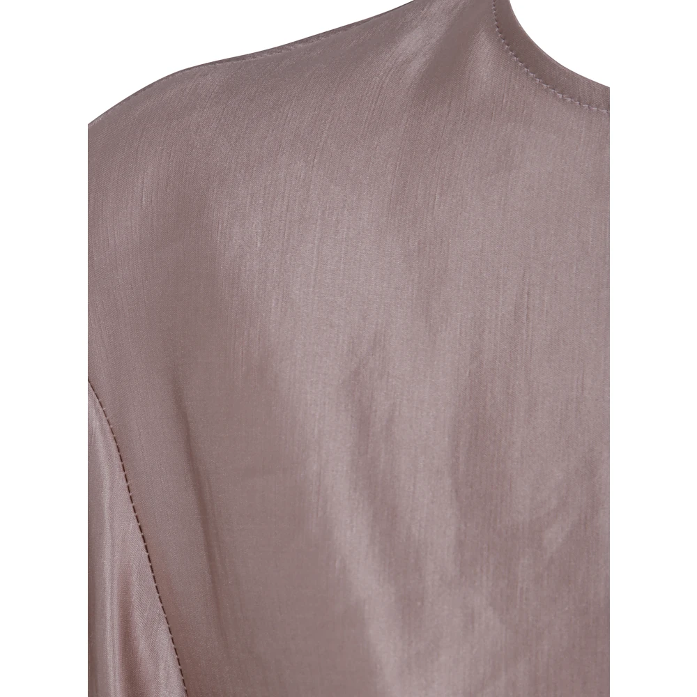 Loulou Studio Ronde Hals Blouse Pink Dames