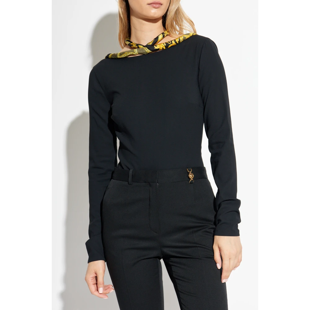 Versace Body met een uitsnede Black Dames
