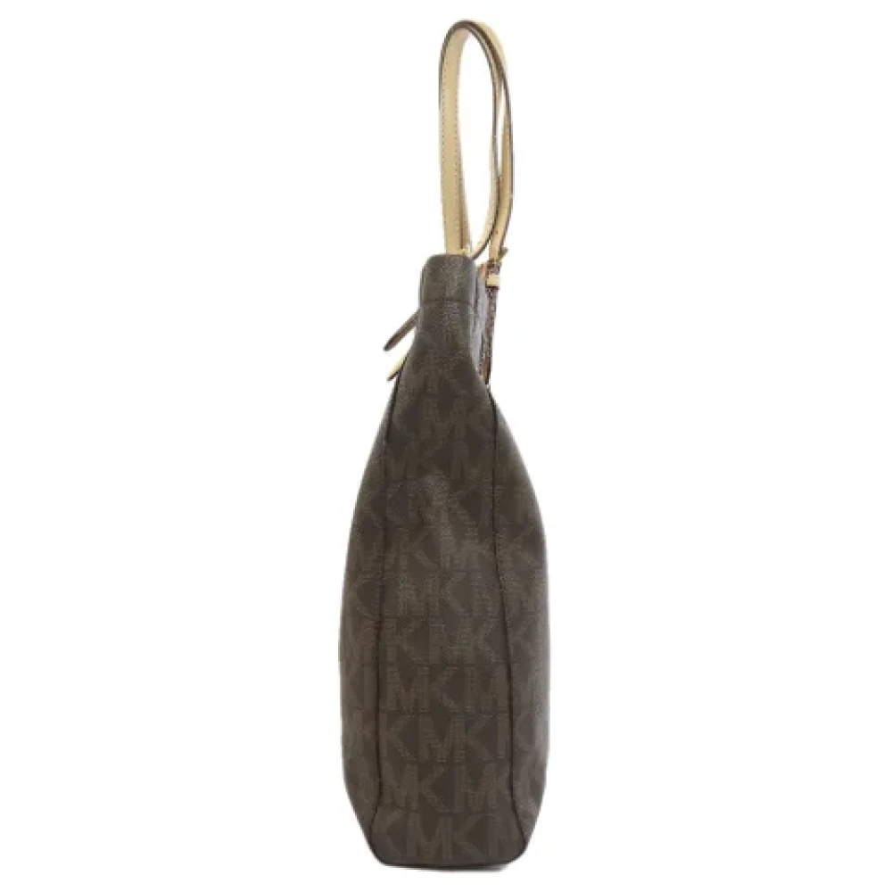 Michael Kors Pre-owned Plastic shoulder-bags Brown Dames