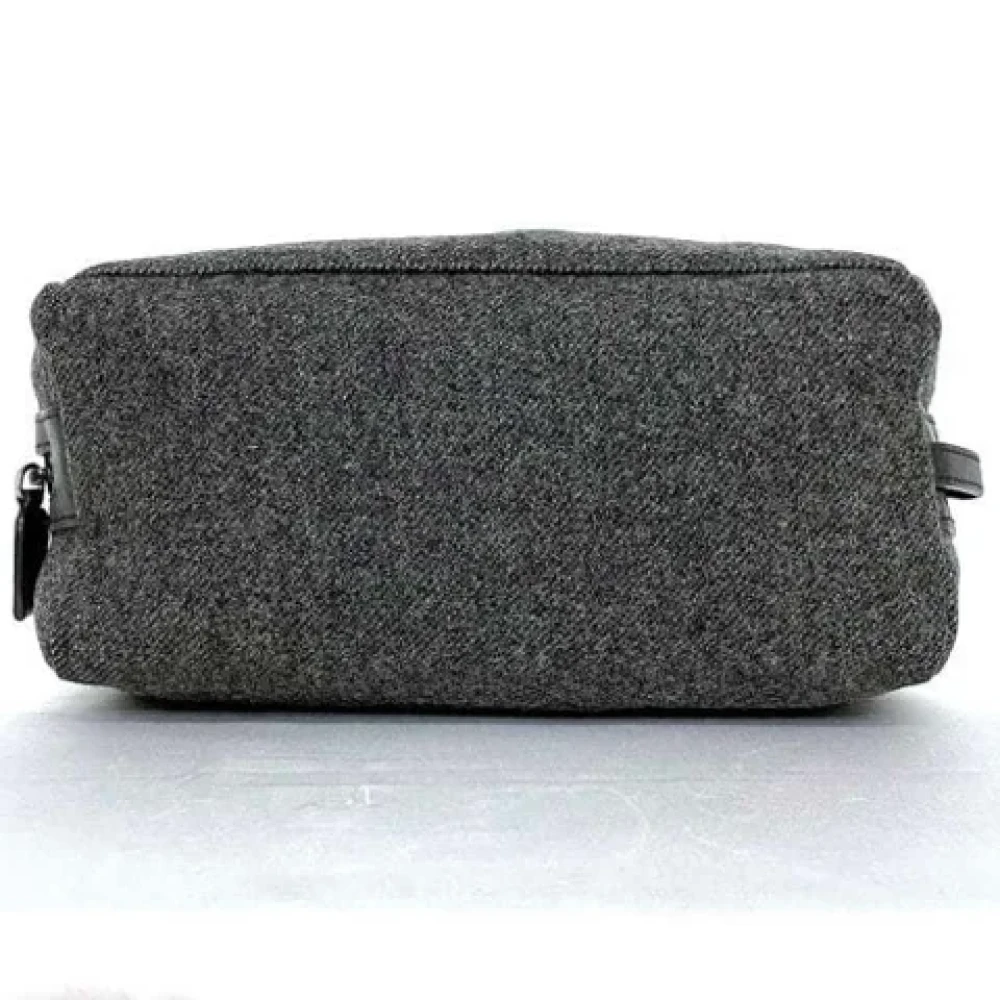 Prada Vintage Pre-owned Nylon prada-bags Gray Dames