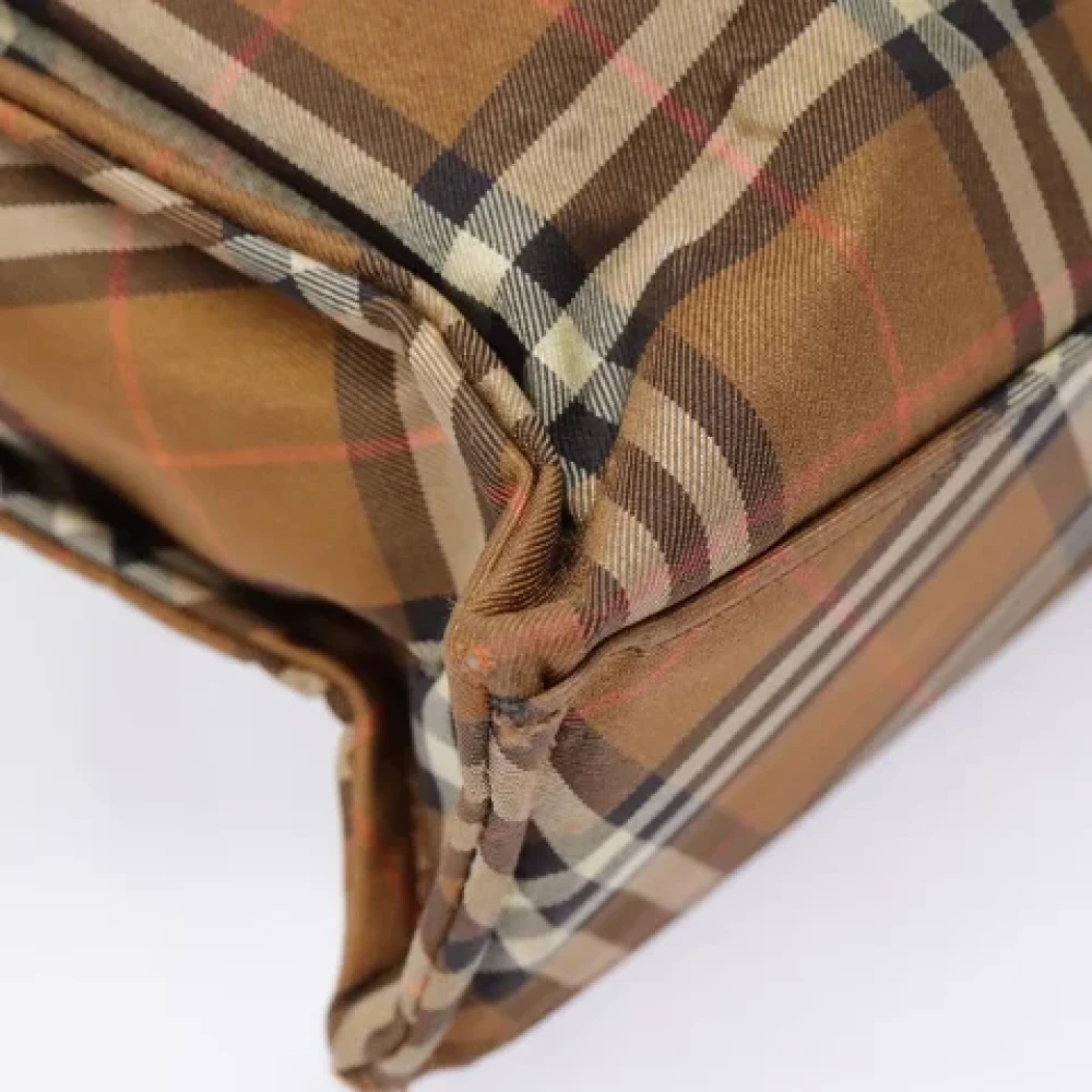 Burberry Vintage Pre-owned Fabric totes Brown Dames