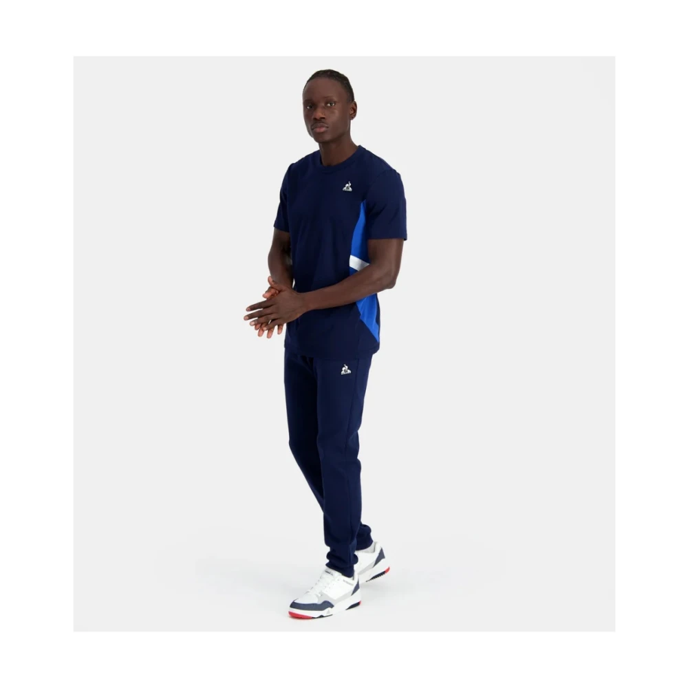 Le Coq Sportif Seizoenshemden Blue Heren