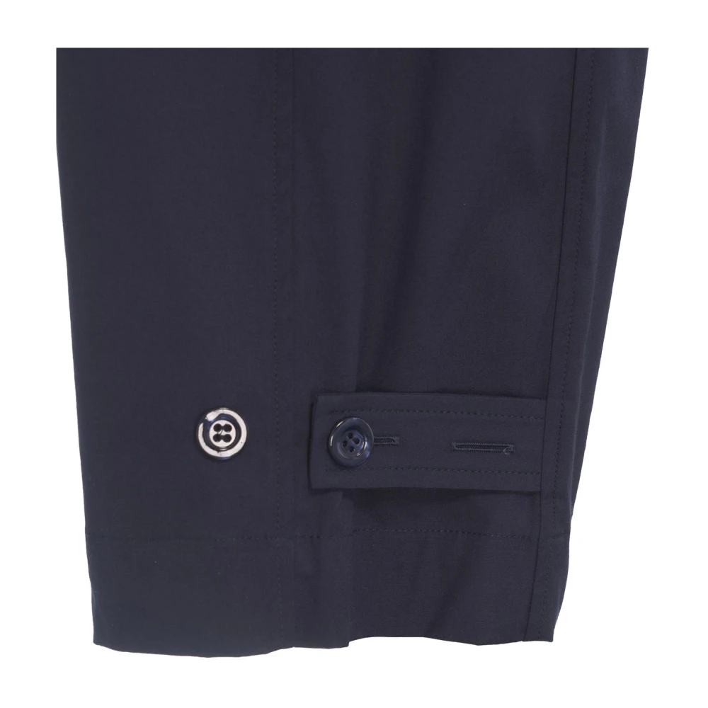 Semicouture Blauwe Wijde Pijp Broek Stijlvol Ontwerp Blue Dames