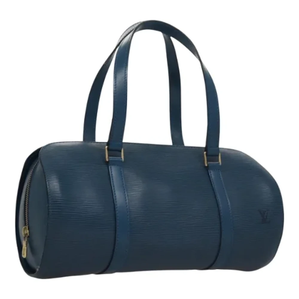 Louis Vuitton Vintage Pre-owned Leather handbags Blue Dames