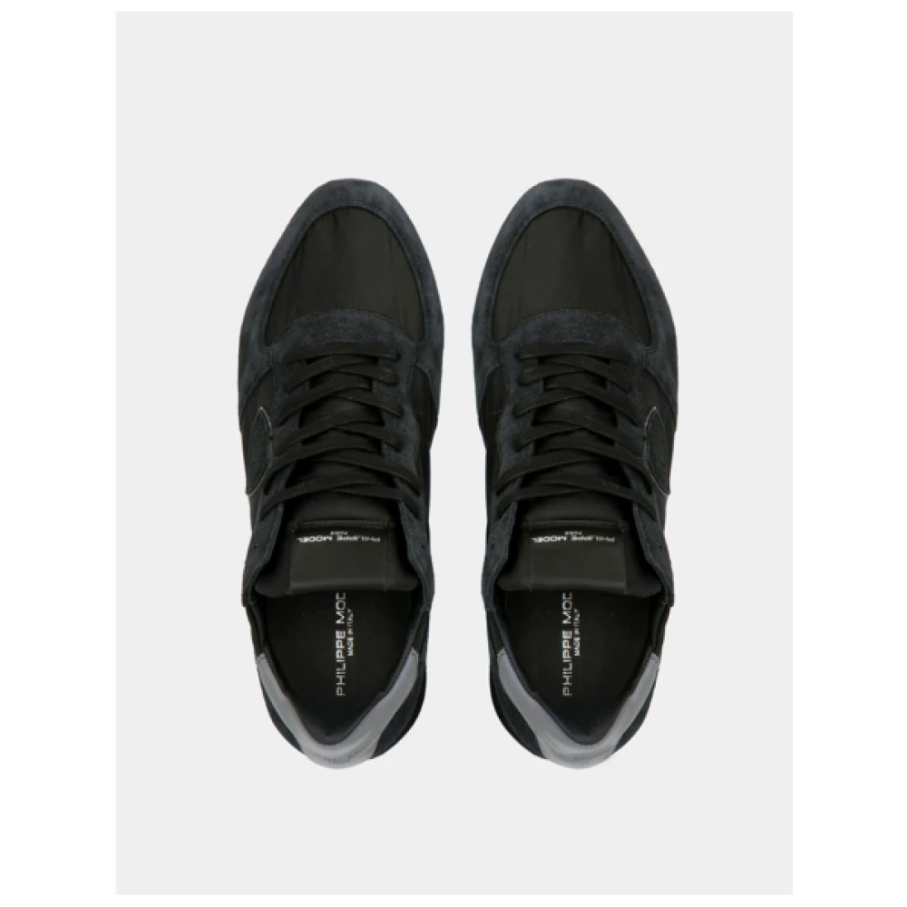 Philippe Model Zwarte Tropez Mondial Sneakers Black Heren