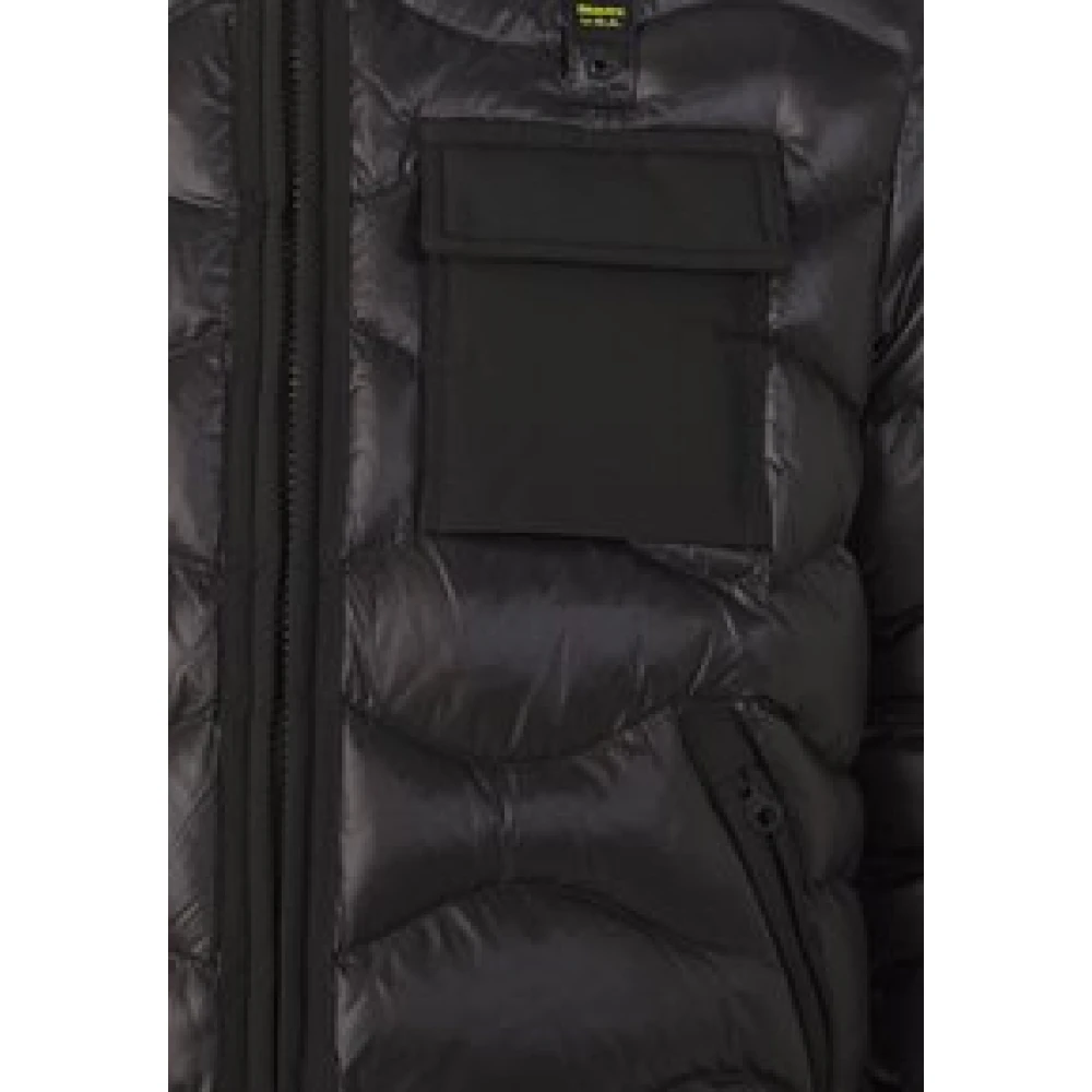 Blauer Heren Hooded Bryant Puffer Jas Black Heren