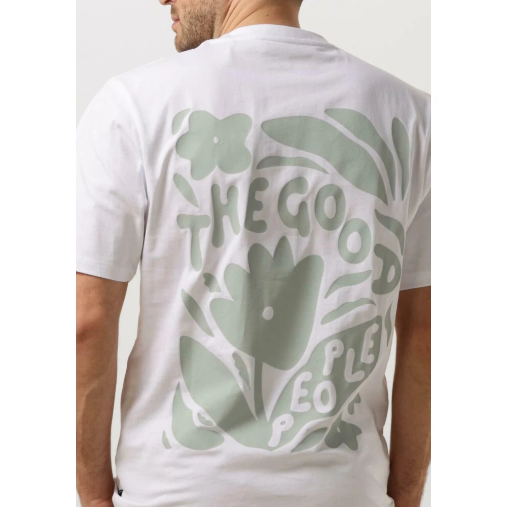 The GoodPeople Heren Polo & T-shirts Tex White Heren