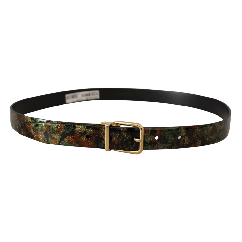 Dolce & Gabbana Multicolor Läderbälte
