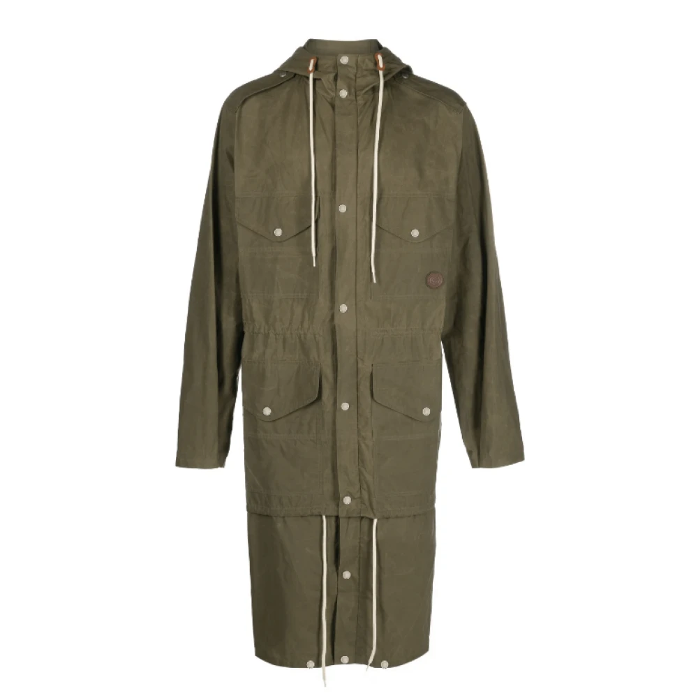 Gucci Parka met Capuchon Green Heren