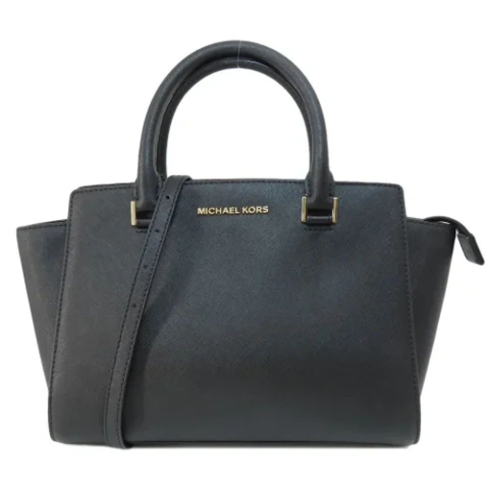 Michael Kors Pre-owned Leather handbags Black Dames