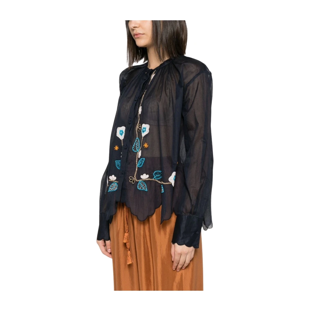 Forte Forte Women's Blue Blouses, Xs, My Shirt