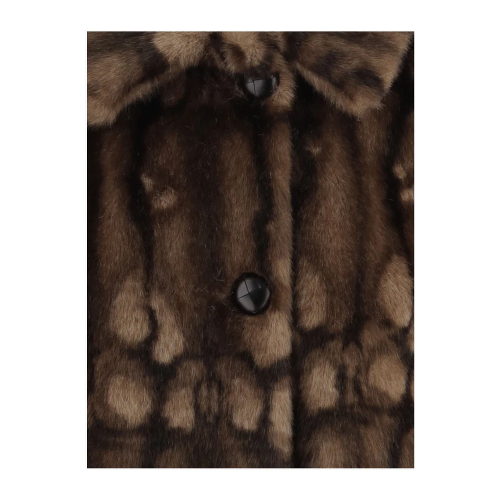 N21 Bruine Winterjas Brown Dames