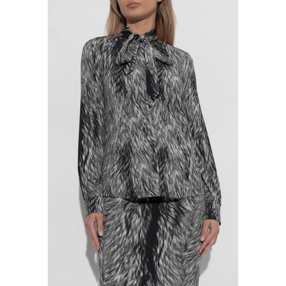Dolce & Gabbana Zijden overhemd Black Dames