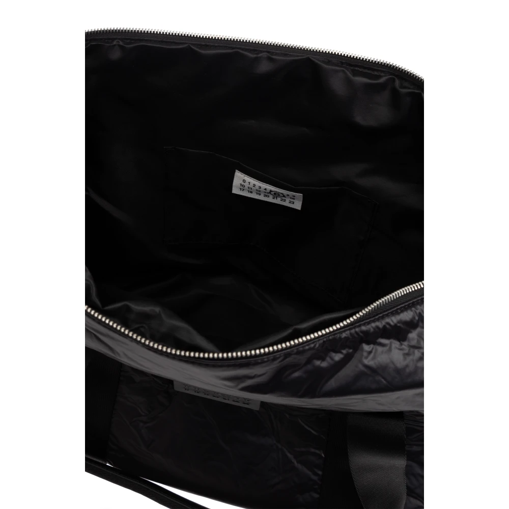 MM6 Maison Margiela Handtas met logo Black Dames