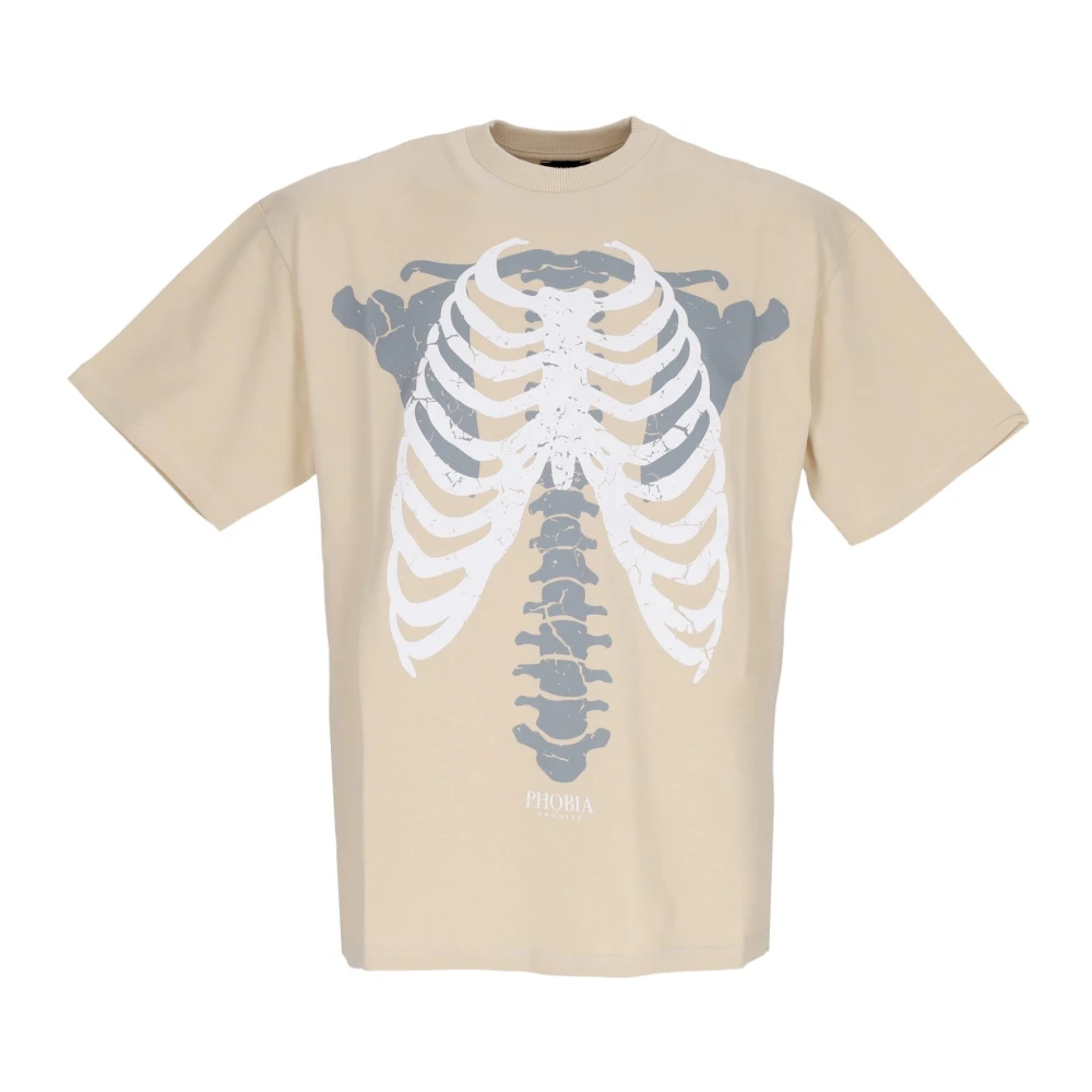 Phobia Archive Uomo Beige - Bones Tee - Tops - L