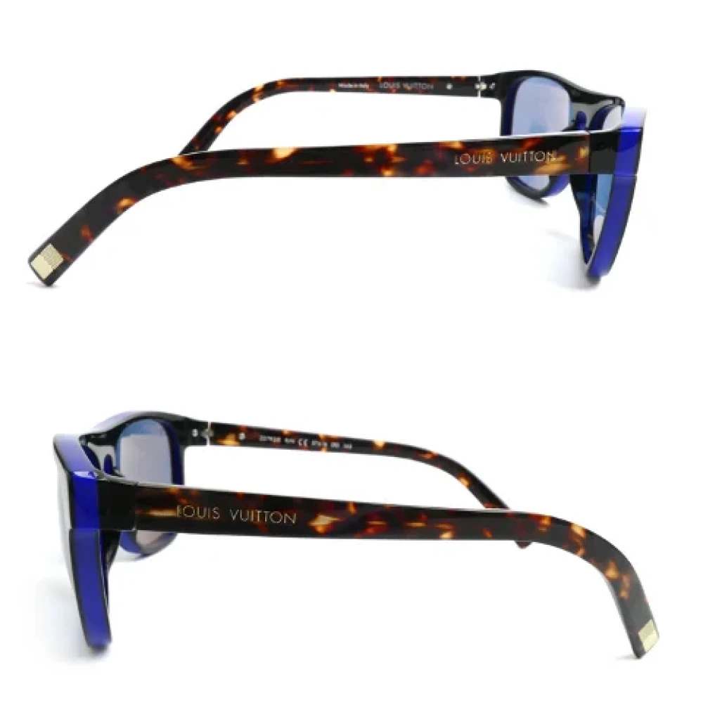 Louis Vuitton Vintage Pre-owned Glass sunglasses Black Dames