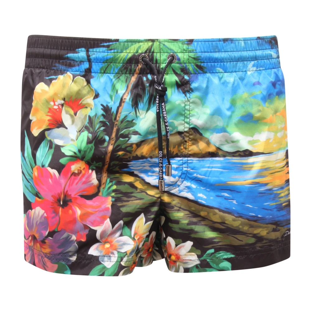 Dolce & Gabbana Mannelijk Multicolor Badmode Heren, Veelkleurig, S, Italiaanse Strandkleding