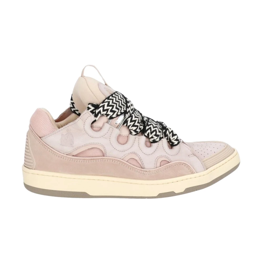 Lanvin Hombre Zapatillas De Caña Baja