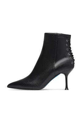 Corset Laced Ankle Boots