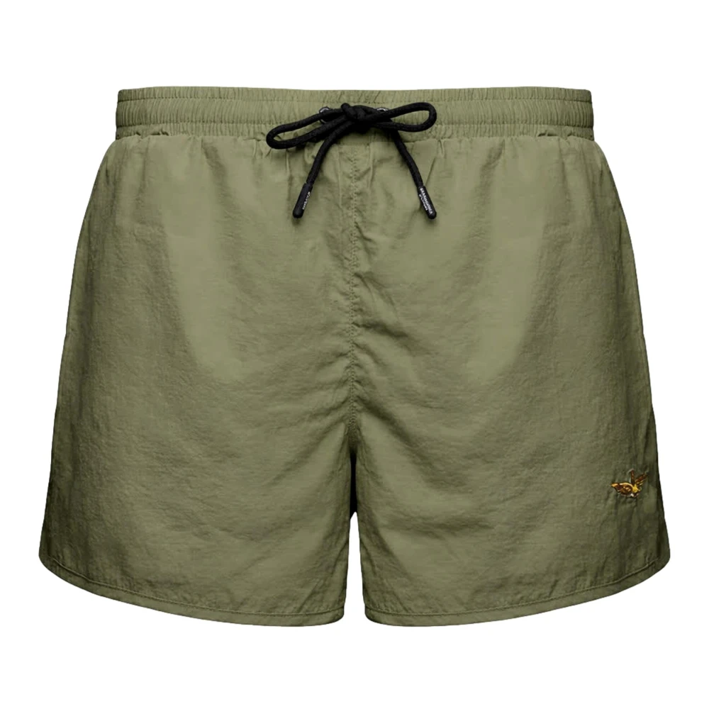 Aeronautica Militare Men's Green Beachwear, 3XL, Bw0231uct04311 Swim Shorts