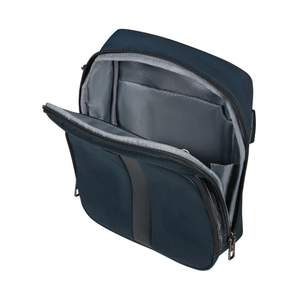 Samsonite Stijlvolle Sacksquare Tas Blue Heren