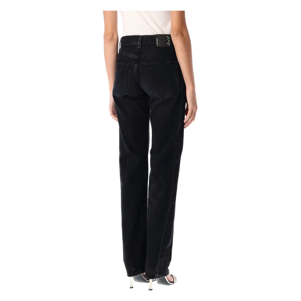 Haikure Cleo Bassano Black Denim Pant Black Dames