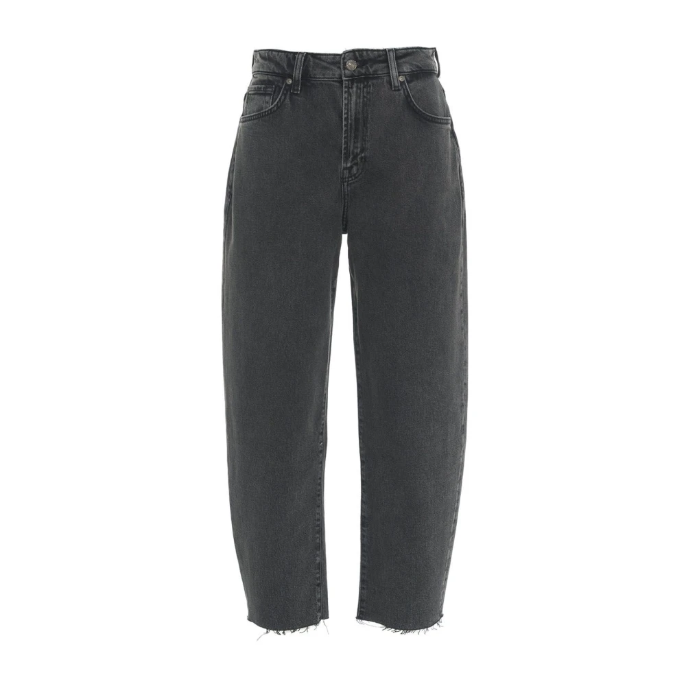 7 For All Mankind Zwarte Jeans Aw24 Dameskleding Black Dames