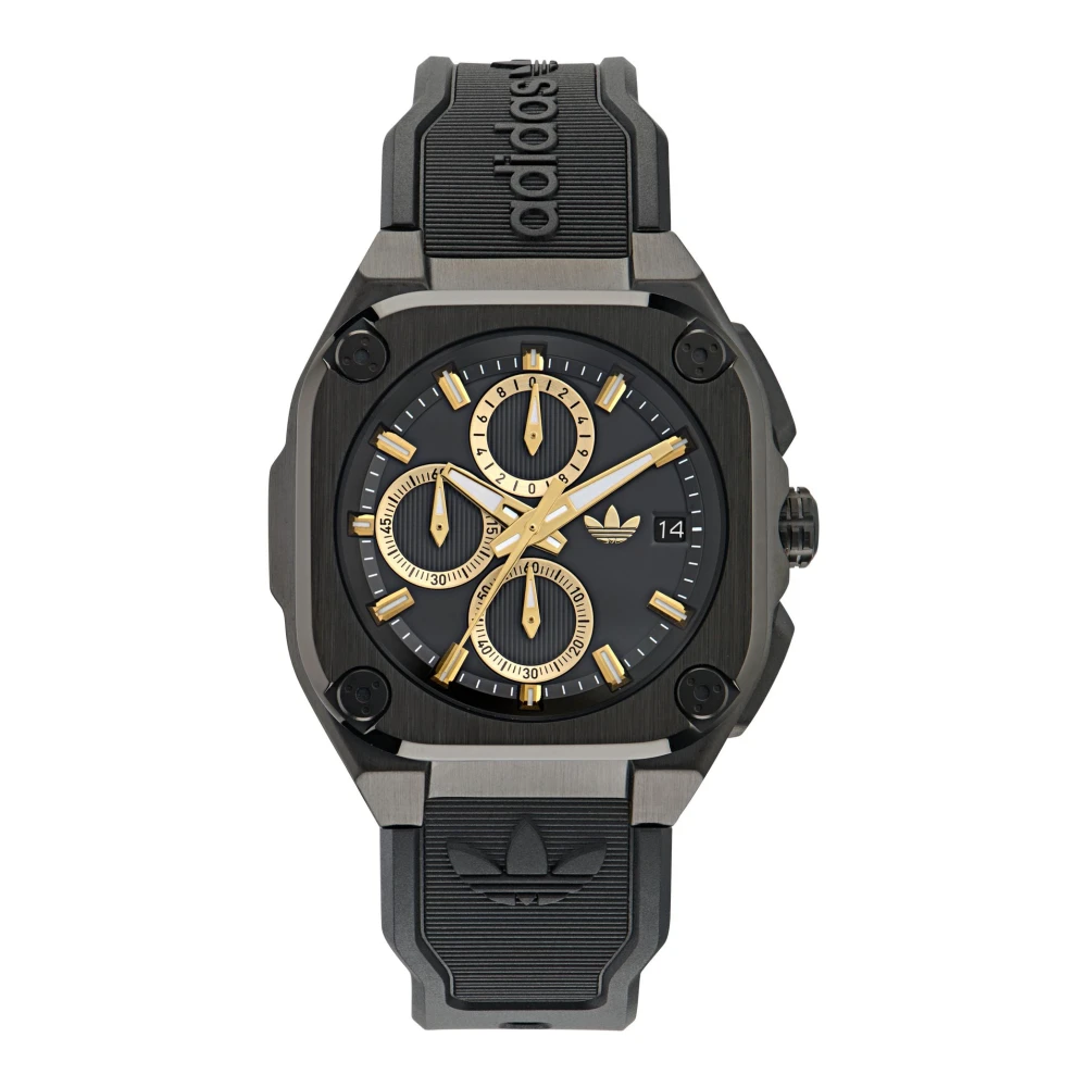 Adidas City Tech Three Chrono Klocka Black, Unisex