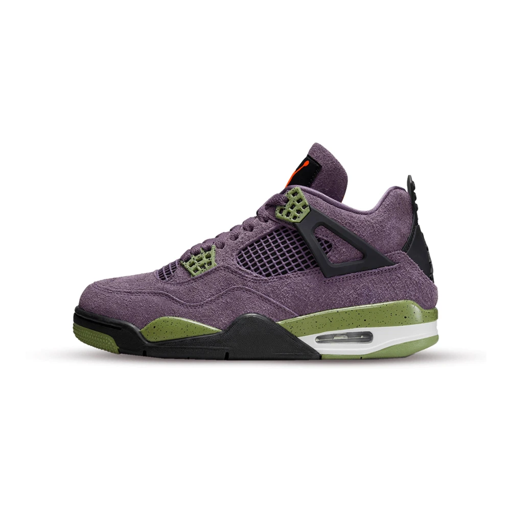 Jordan Men's Purple Trainers, 4 1/2 Uk, Retro 4 Trainers
