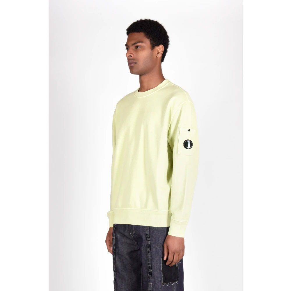 C.P. Company CO Sweatshirts 100% Katoen Yellow Heren