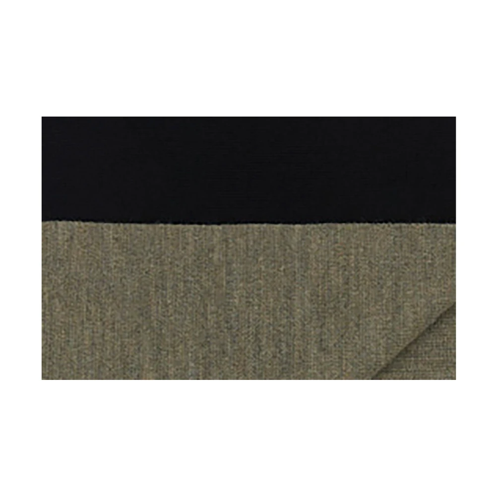 Gallo Zwart Wol Zijde Kasjmier Sjaal Multicolor Dames