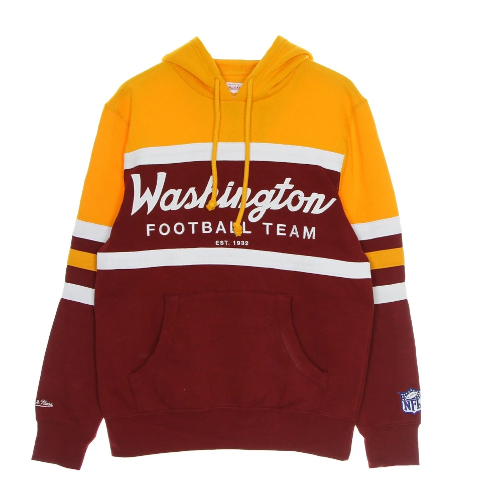 Mitchell & Ness Multicolor Hoodies, Male, S, Nfl Head Coach Hoodie Team Colors