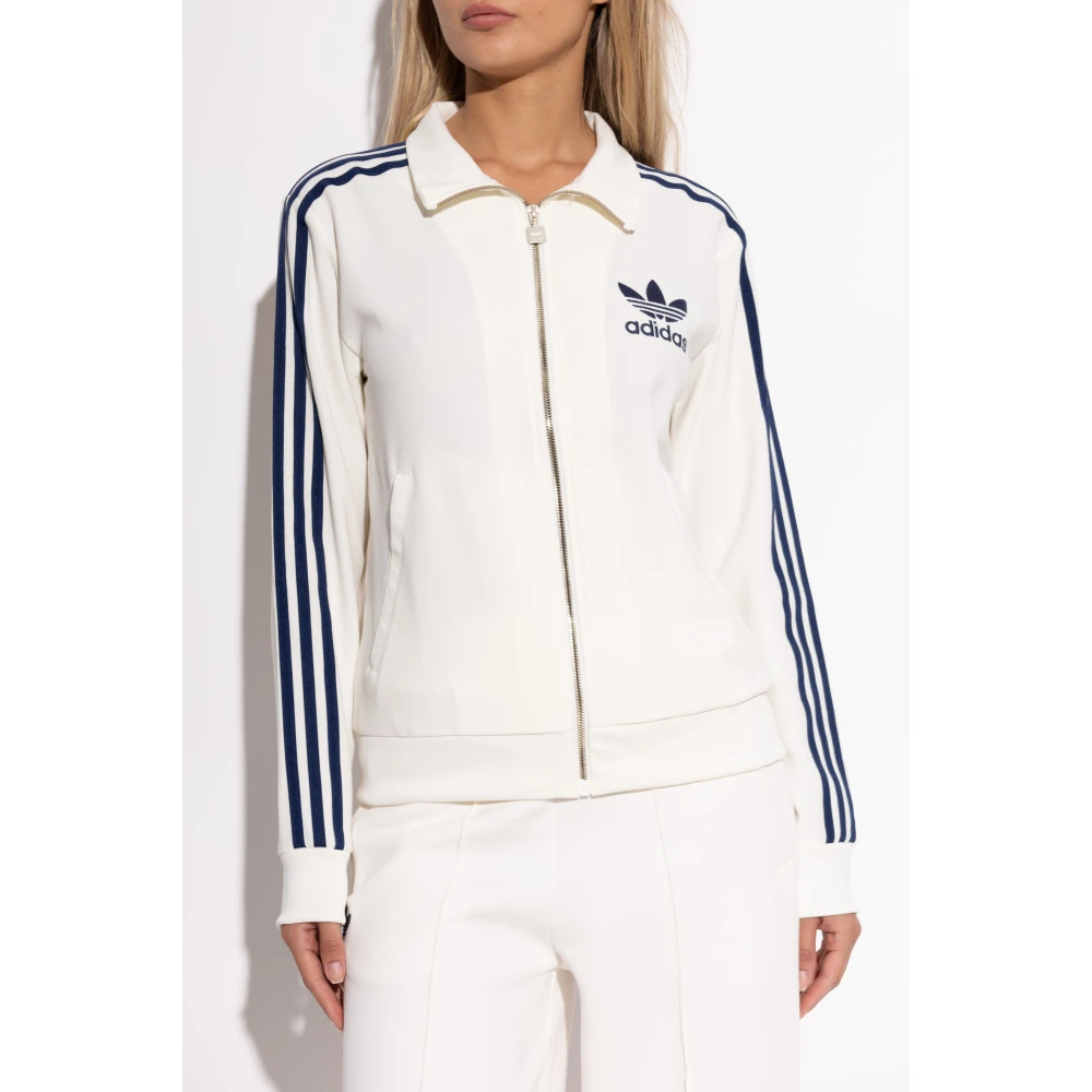 adidas Originals Ritssluitingssweatshirt White Dames