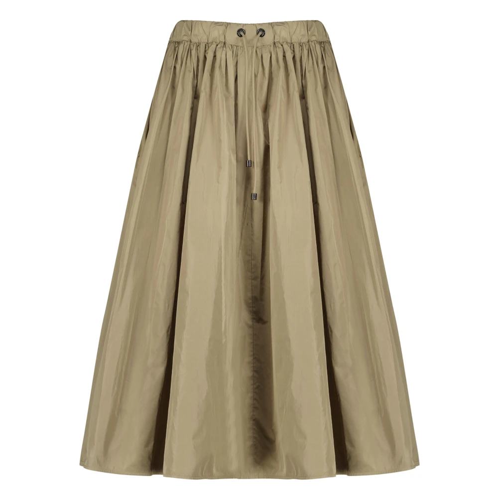 Max Mara Women's Green Midi Skirts, 2XS, Midi Skirt