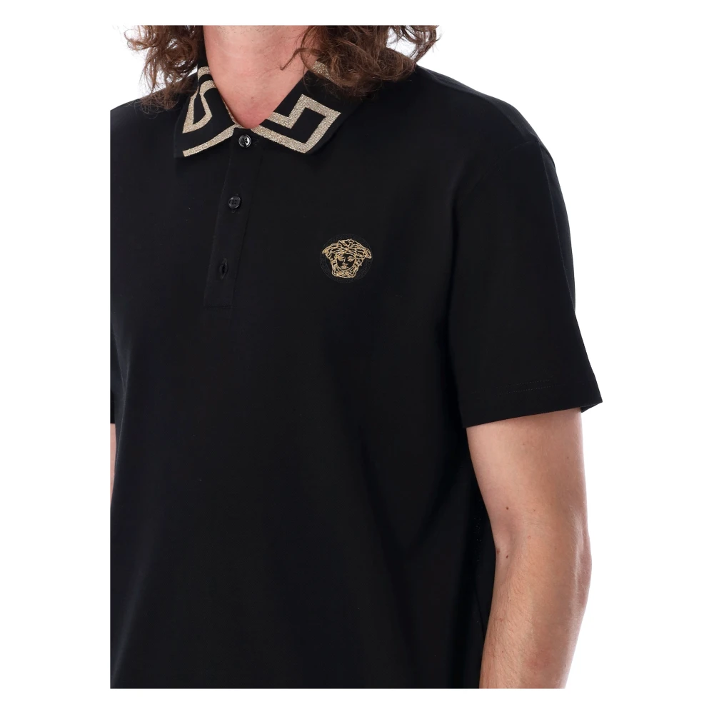 Versace Herenkleding T-shirts en polo`s Zwart Aw23 Black Heren