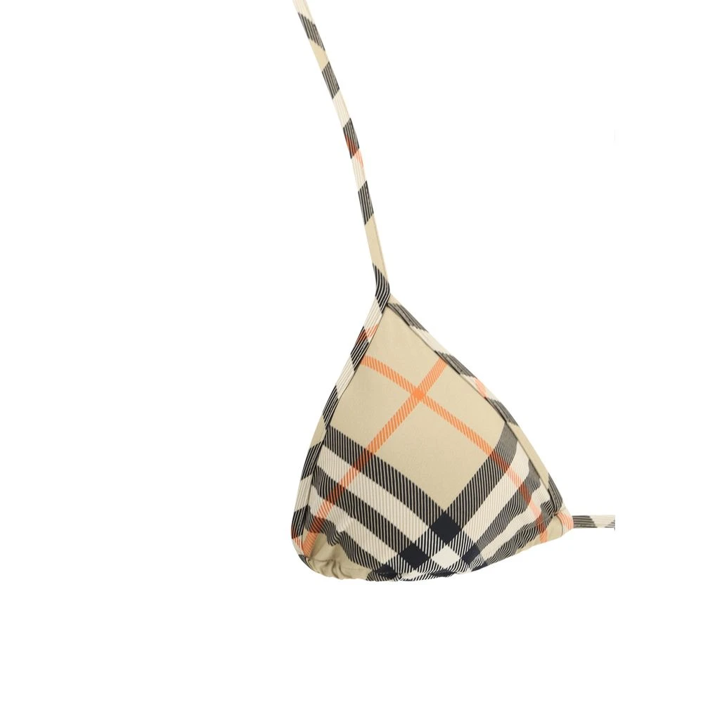 Burberry Geknoopte Band Badpak Bikini Top Multicolor Dames