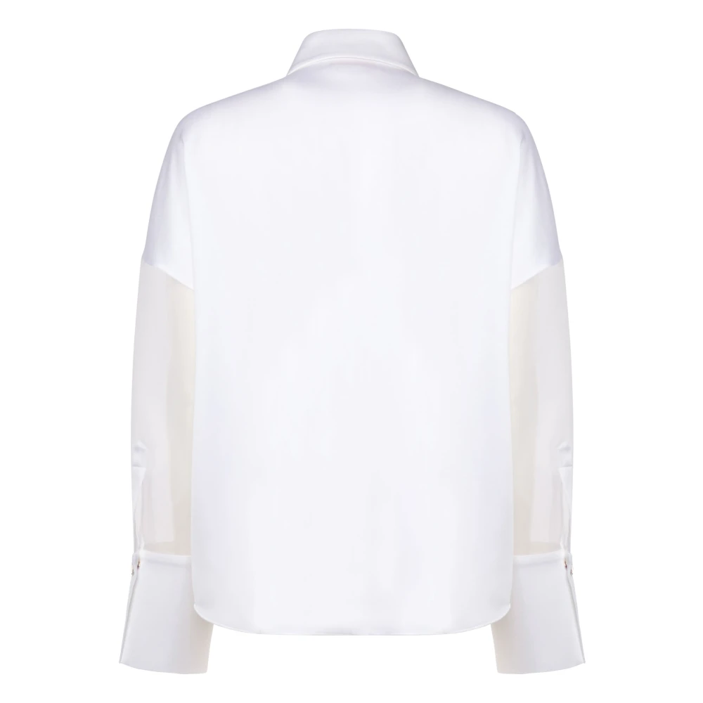 Genny Witte Shirt Blouse White Dames