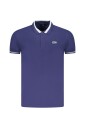polo-en-coton-bleu-avec-col-classique