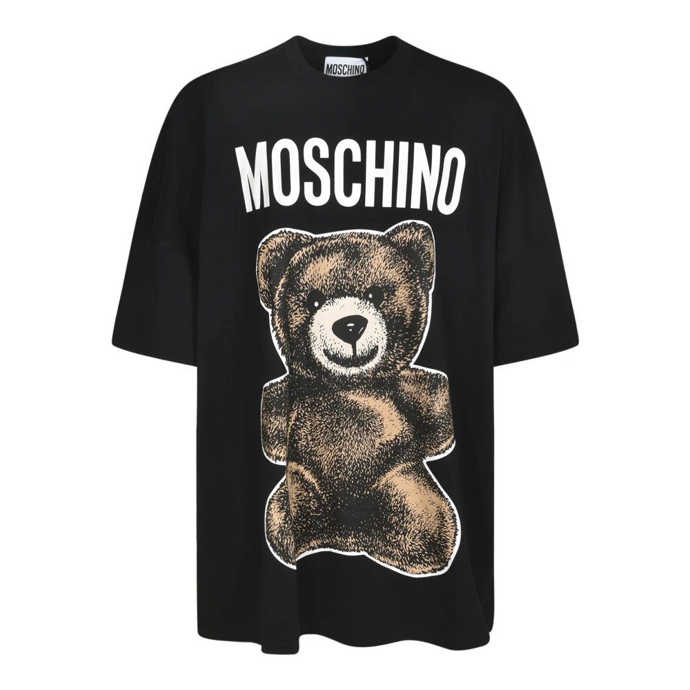 Moschino Stijlvolle T-shirts en Polos Black Heren