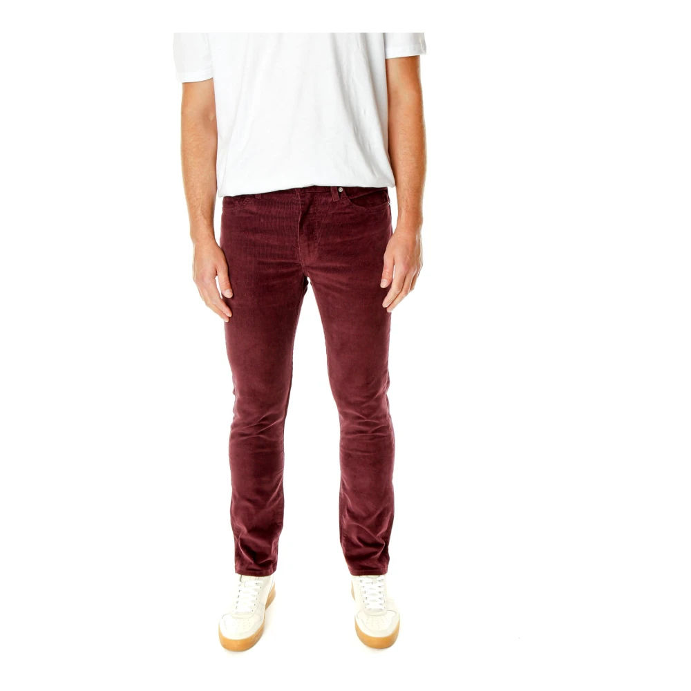 Levi's 511™ Slim Fit Corduroy Broek Purple Heren