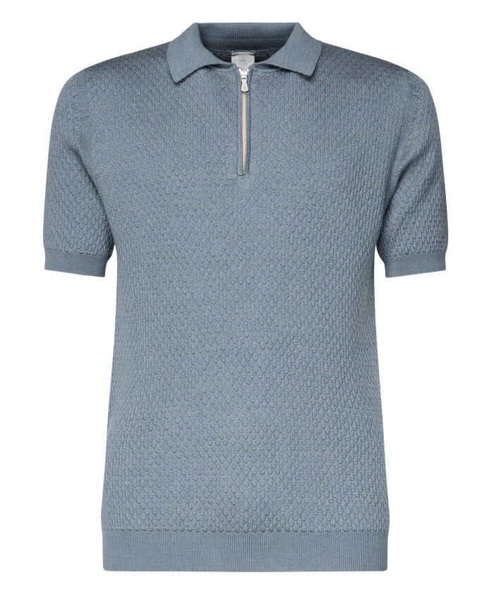 polo-en-tricot-a-col-en-v