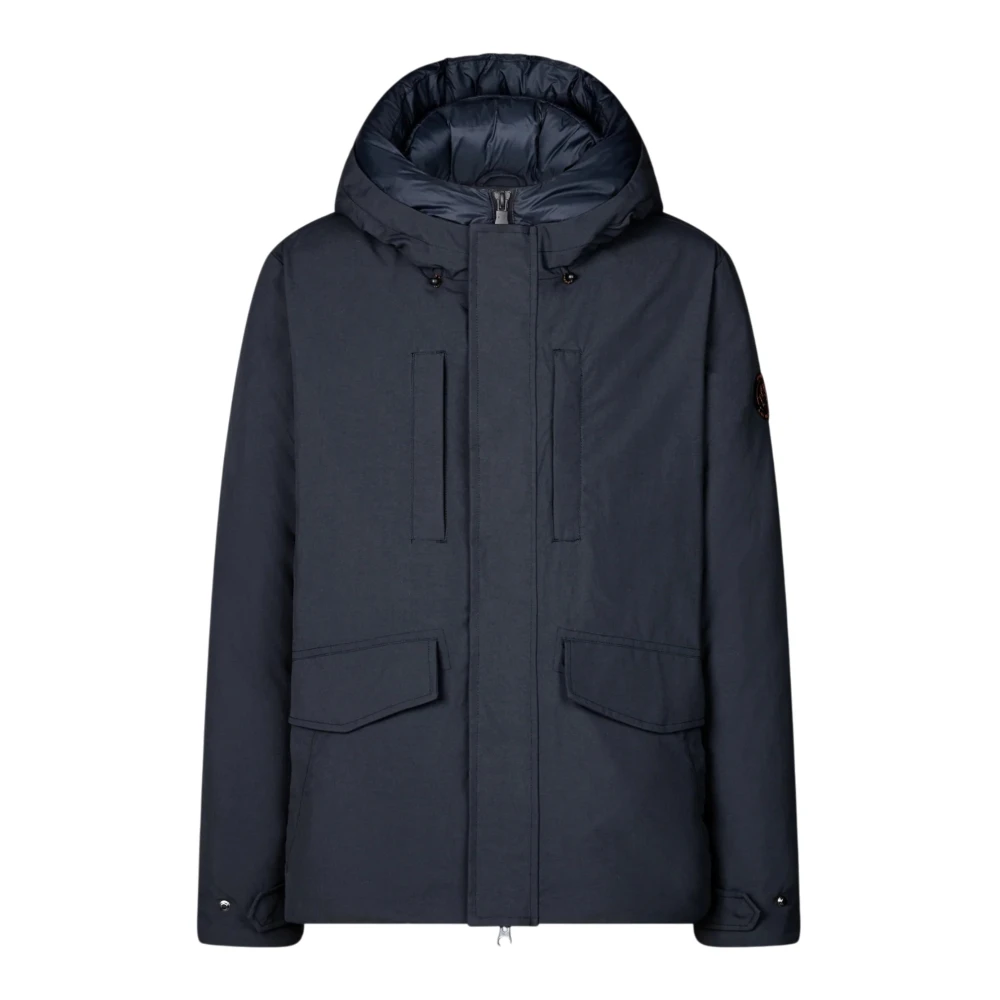Save The Duck Men's Blue Enzo Parka