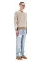 pull-blanc-coton-lin-motif-biscuit