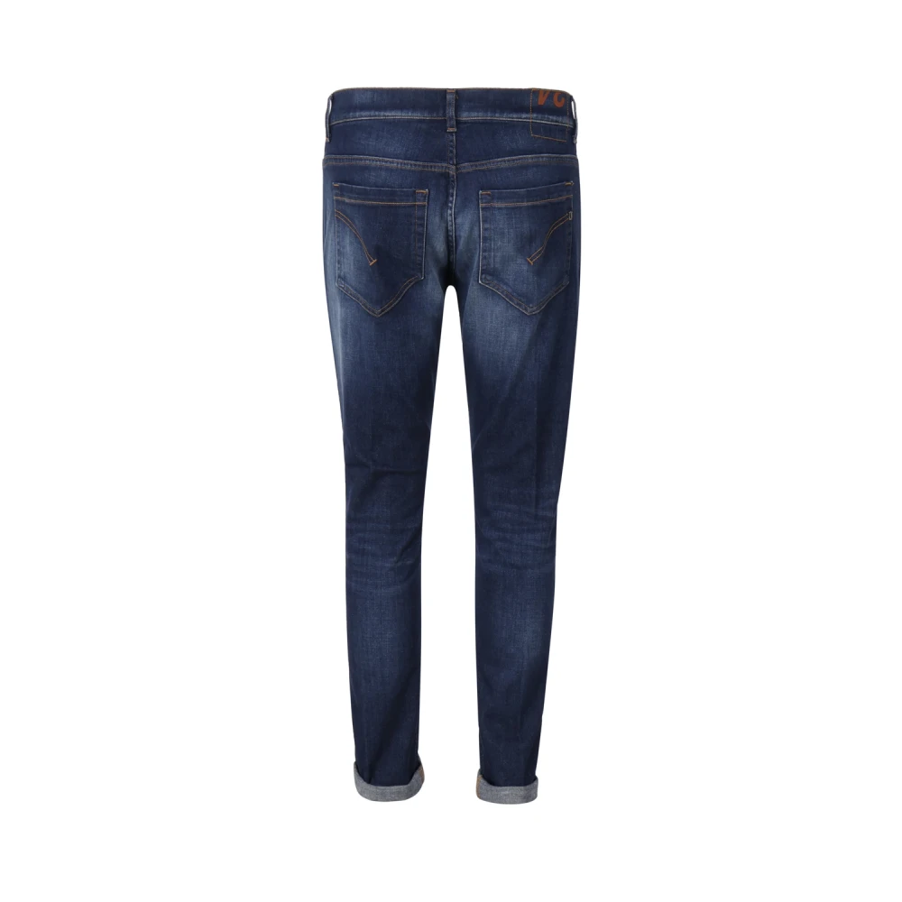 Dondup Blauwe Jeans met 98% Katoen Blue Heren