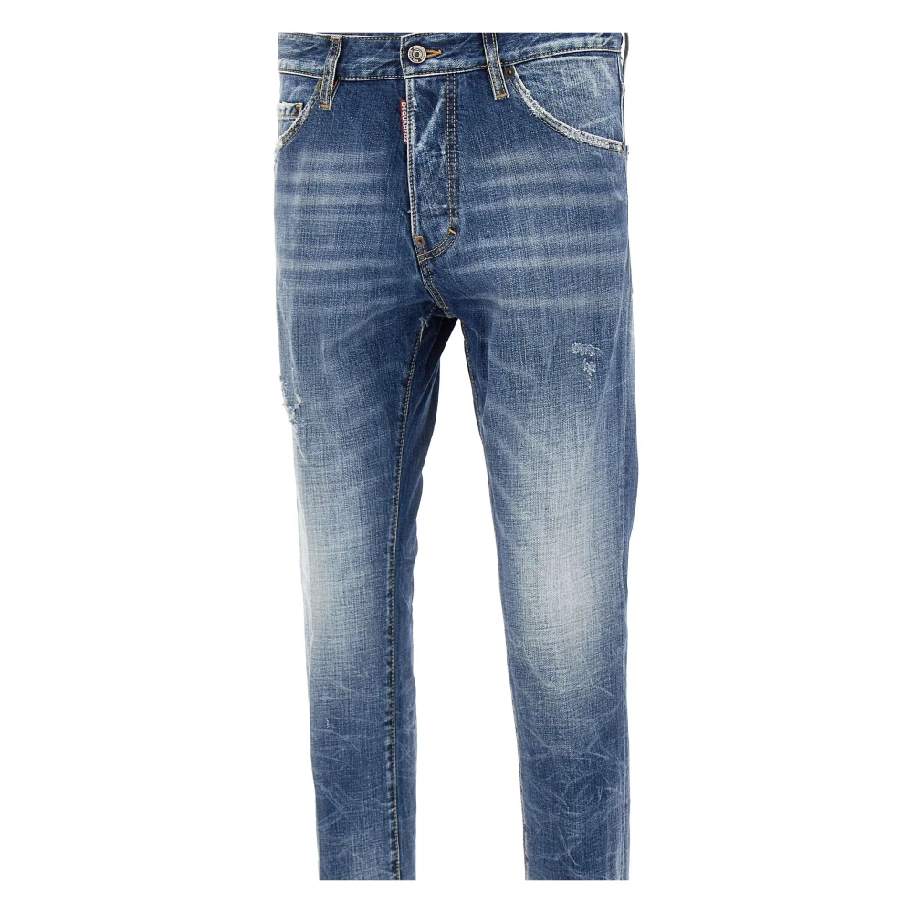 Dsquared2 Stijlvolle Denim Jeans Blue Heren